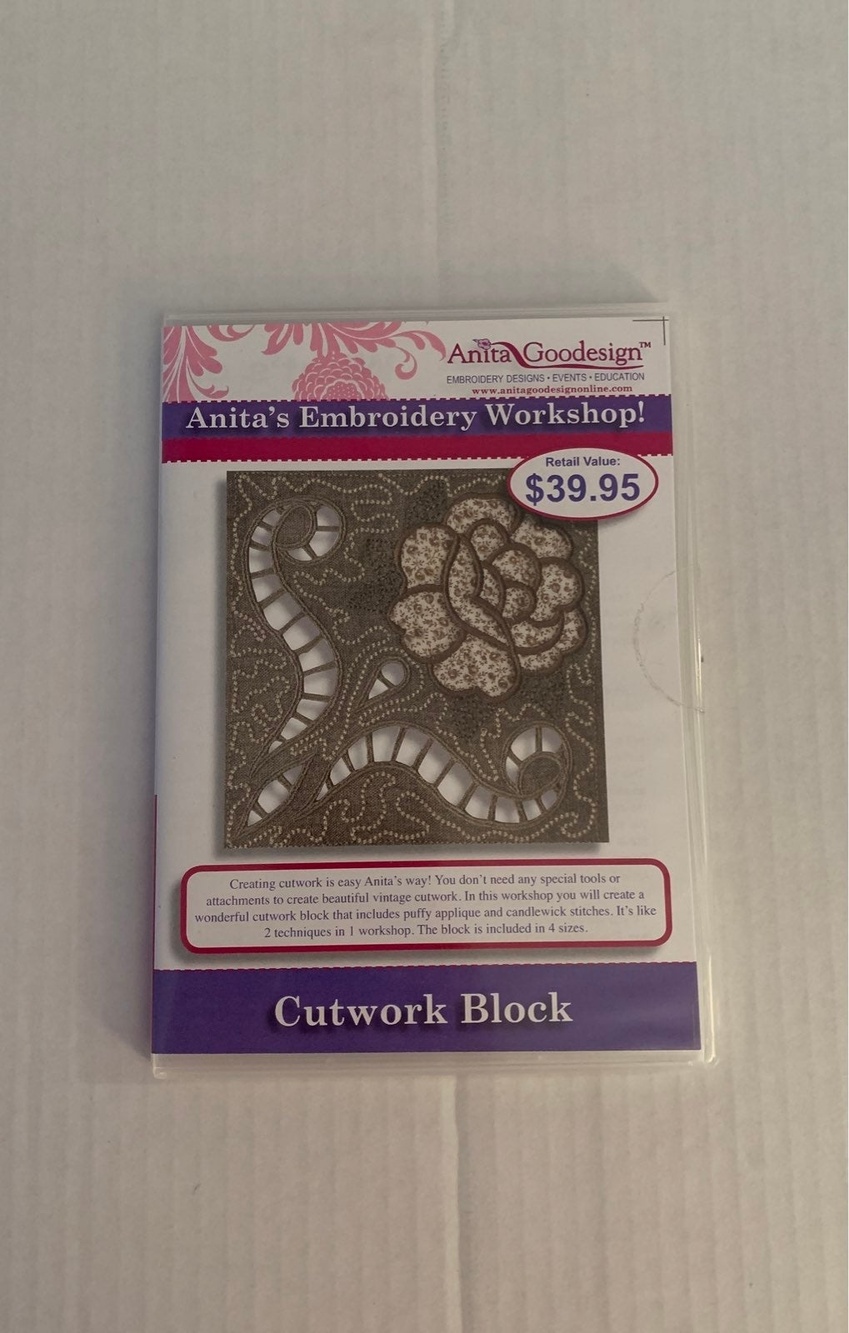 Anita Goodesign Cutwork Block CD
